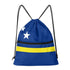 Curacao Drawstring Zipper Bag Backpacks Curacao
